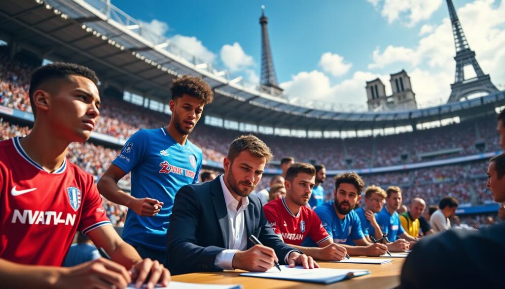 découvrez les transferts marquants du mercato football 2025 qui promettent de bouleverser la ligue 1. analyse des joueurs clés et des enjeux pour les clubs français, préparez-vous à vivre des mouvements inattendus sur le terrain !