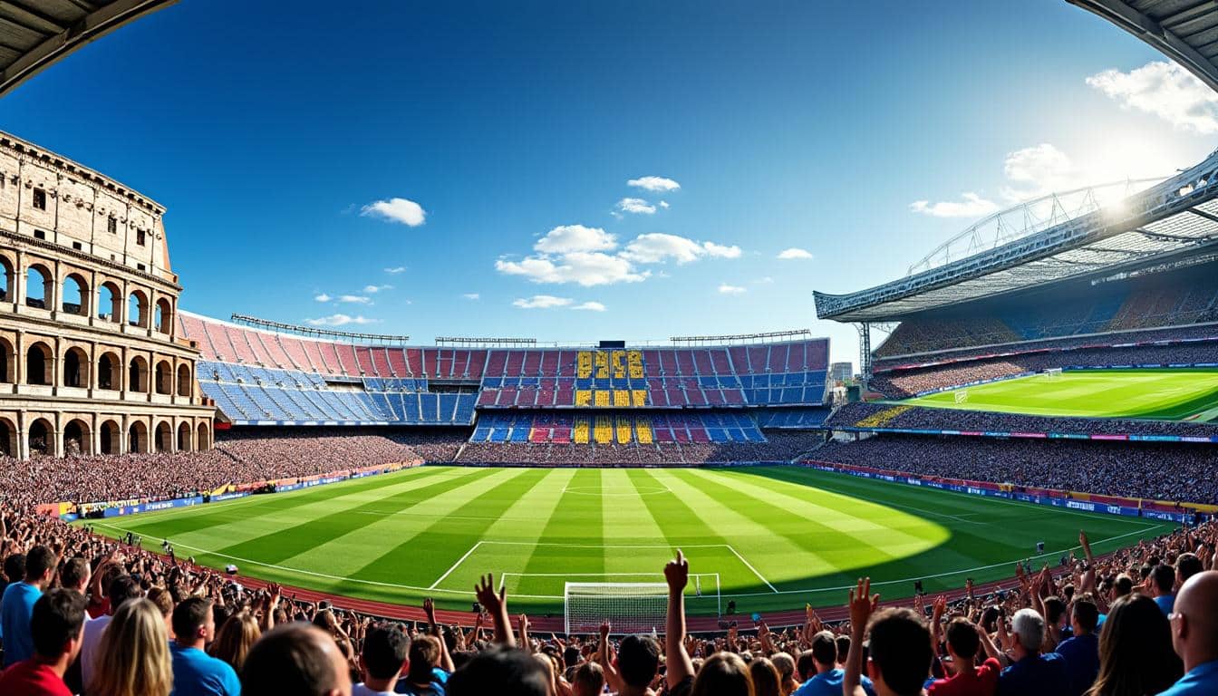 découvrez notre sélection des plus beaux stades du monde à visiter au moins une fois dans votre vie. architecture, ambiance et histoire : plongez dans un tour du monde des lieux mythiques du sport.