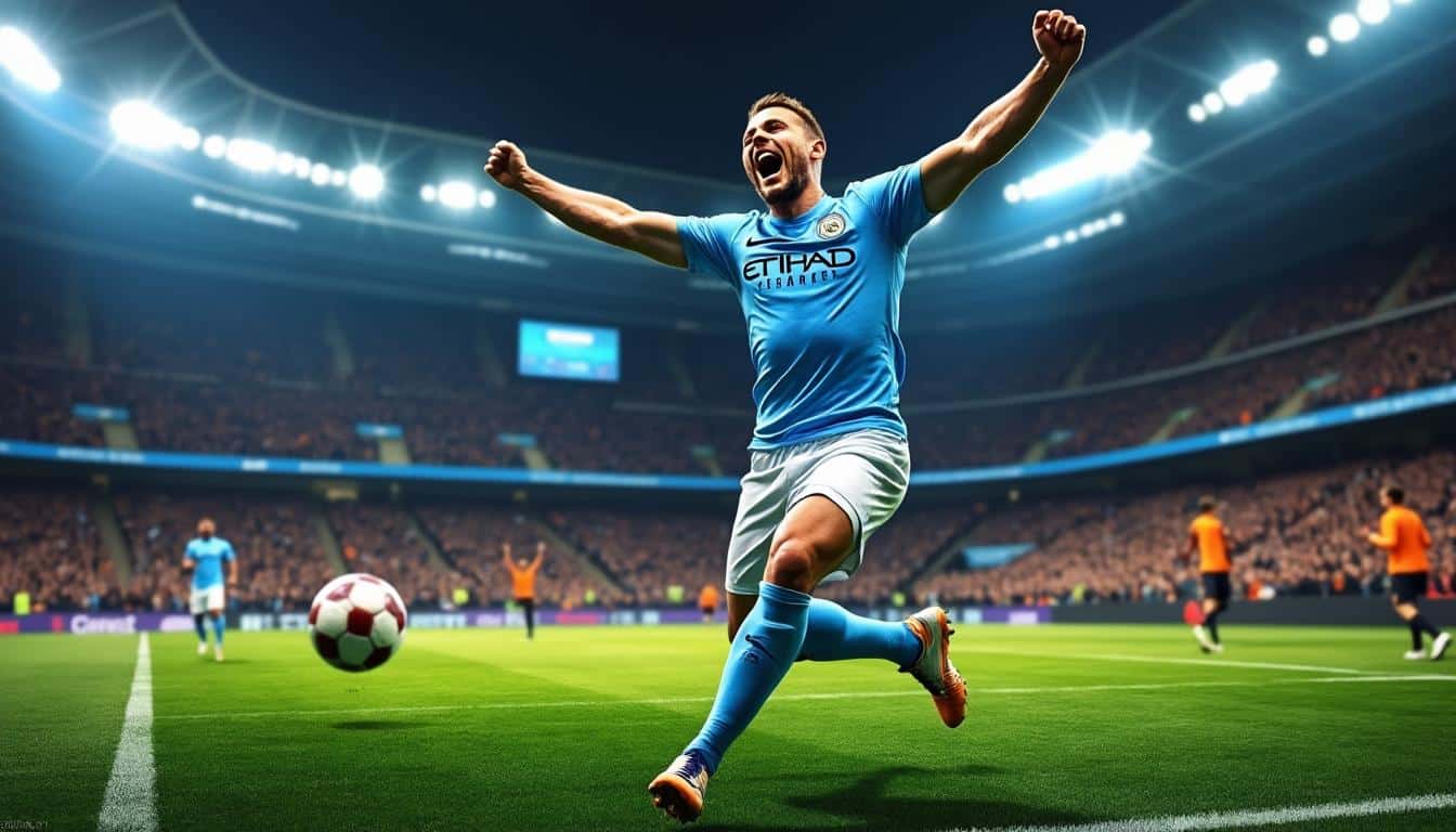 erling haaland établit un nouveau record de buts en une seule saison de premier league, marquant l'histoire du football anglais avec ses performances exceptionnelles.