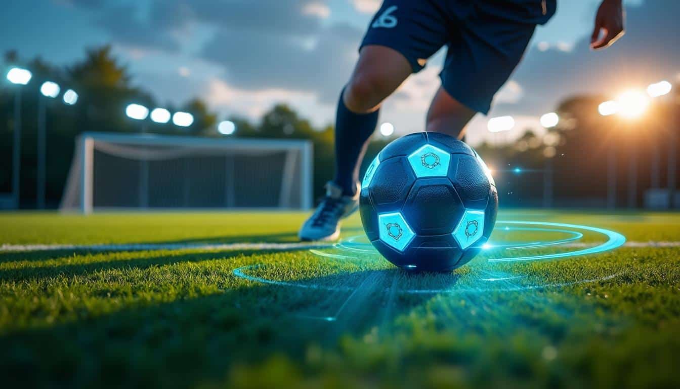 découvrez le ballon connecté qui analyse avec précision la vitesse de frappe des tireurs de coup franc pour améliorer leurs performances.