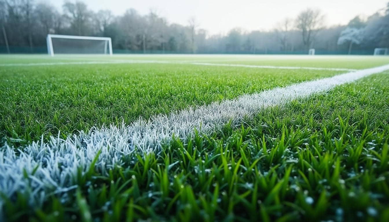 découvrez comment la pelouse hybride offre une qualité de jeu optimale même en hiver, assurant durabilité et performance sur tous les terrains.