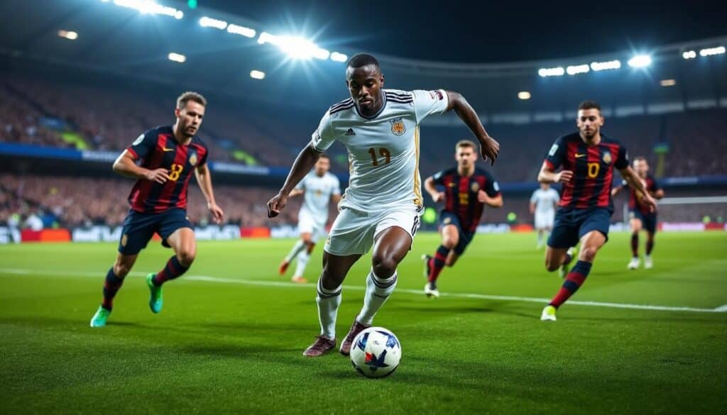 découvrez comment jamal musiala élimine les défenses les plus serrées d'europe grâce à son incroyable technique et sa créativité sur le terrain.