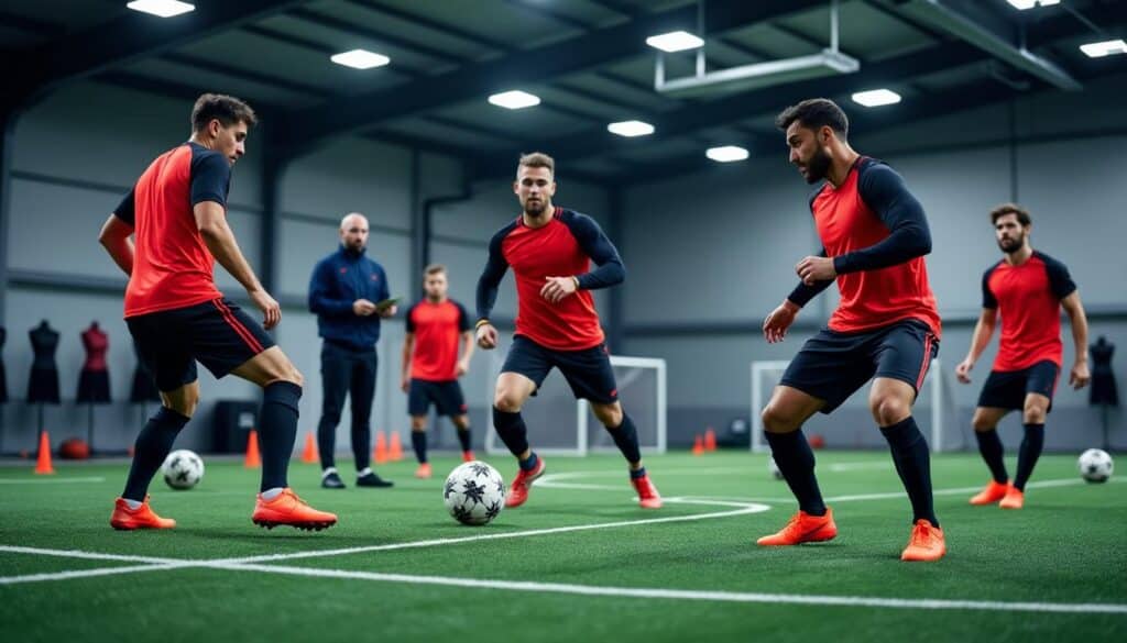 découvrez comment le foot à cinq s'impose comme un outil innovant de préparation technique pour les joueurs professionnels, améliorant leurs compétences et leur performance sur le terrain.