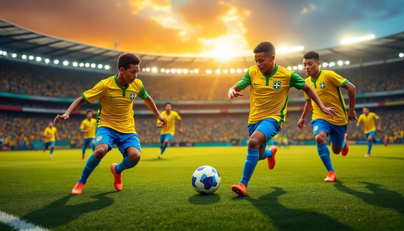 découvrez comment la série a brésilienne se positionne comme la principale source de talents pour le football mondial, révélant les futures stars du sport.