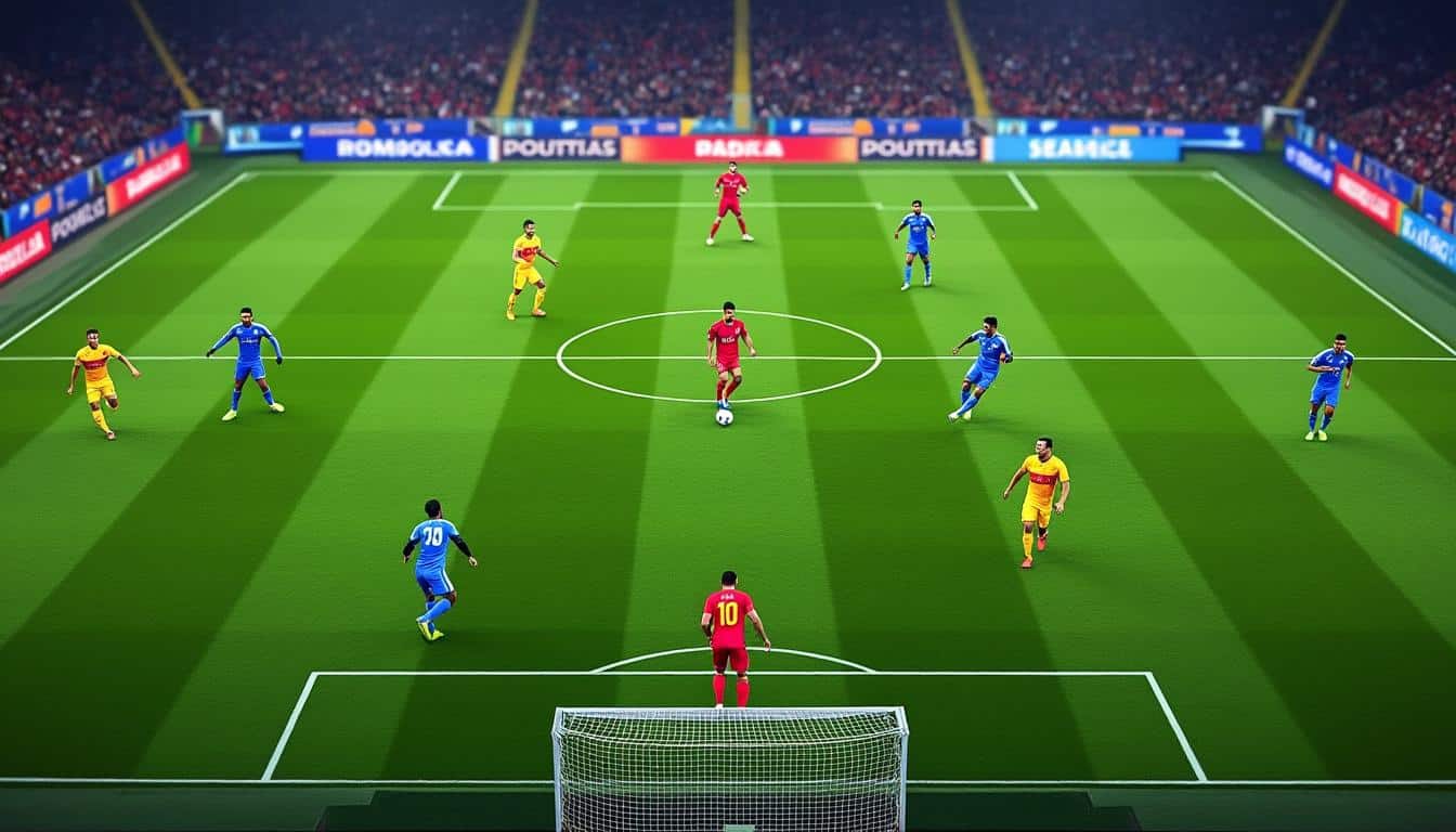 découvrez comment la tactique en losange optimise le contrôle du milieu de terrain pour dominer le jeu et améliorer la fluidité des passes.