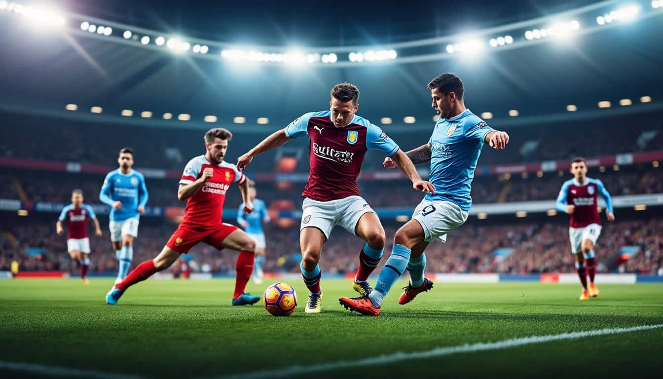 le aston villa défie les leaders traditionnels du big six anglais en perturbant la hiérarchie établie du football anglais.