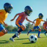 découvrez comment le masque de protection innovant permet aux blessés de continuer à jouer au football en toute sécurité et confort.