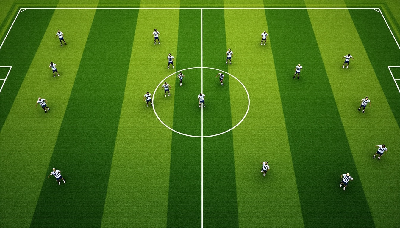 découvrez comment le drone d'entraînement capture les mouvements tactiques du onze, offrant une analyse précise pour améliorer les performances de l'équipe.